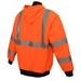 Radwear SJ01 Class 3 Long Sleeve Hooded Sweatshirt Hi-Viz Orange - 345-SJ01-3ZOS-
