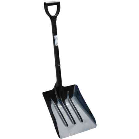 Tie Down RoofZone 13870 14 in. x 13 in. x 36.5 in. Steel Coal Scoop with D Handle