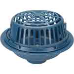 Zurn ZC100 - 15" Diameter Main Roof Drain - Cast Iron Dome Zurn ZC100, ZC100 roof drain, cast iron roof drain ZC100