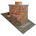 Moheco Uniflash Chimney Flashing Kit System Moheco, UniFlash, Chimney Flashing Kit, flashing system, single-flue chimney, retro-fit reglet style, step-flashing, counter-flashing, MOH-1010