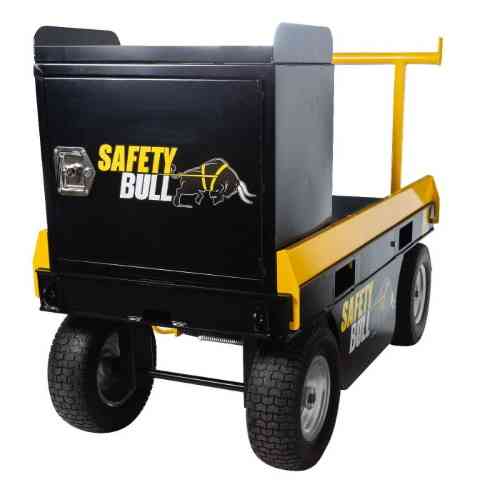 w/ Safety Rails, Material Rack & Job Box