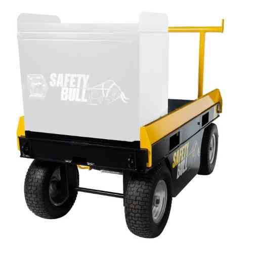 w/ Side Rails & Material Rack