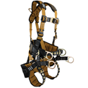 FallTech 7084L - ComforTech® 6D Tower Climber® Full Body Harness - Large