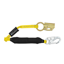 FallTech 8353LT - Manual Rope Adjuster with 3 ft. Basic® Soft Pack Energy Absorbing Lanyard