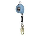 FallTech 83709SB7 - DuraTech® Cable SRL w/ Steel Swivel Snap Hook, Includes Anchorage Carabiner SRL, 9'