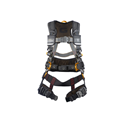 Guardian Fall Protection - B7 Comfort Harness - Waist Pad, QC Leg, Hip D-rings (3D)