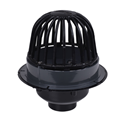 Oatey 88043 3” ABS Roof Drain w/Cast Iron Dome & Dam Collar