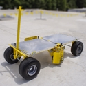 Tie Down Penetrator Mobile Fall Protection Device w/Cart & Flat Free Tires