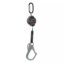 SafeWaze 018-5010 7' Lightweight Web Retractable w/ Steel Rebar Hook 