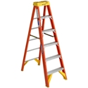 Werner 6206 Step Ladder, 6 ft. - Fiberglass