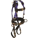 ##HTMLENCODE[FallTech, #7039SM Contractor Harness, Back & Side D-rings, TB legs, MB Chest - S-M]##