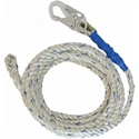 ##HTMLENCODE[FallTech, #8200 100 ft. x 5/8 in. Premium Lifeline, 1 Snap Hook and Braid End]##