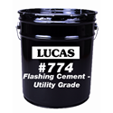 Lucas 774 Asphalt Flashing Cement - Standard 5 gal.