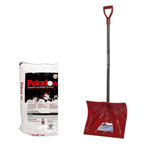 Calcium Chloride and Shovels 