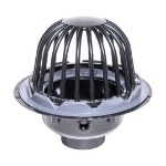 Oatey ABS Roof Drain w/Cast Iron Dome & Dam Collar