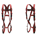 Super Anchor Safety P-6001-R - Proseries Full Body Harness, Red