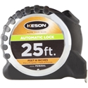 Keson PG1825AL 25 ft. PowerGlide Measure Tape with Automatic Lock