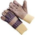 ##HTMLENCODE[Premium Leather Palm Glove, Knit Wrist #1360KW]##