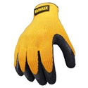 ##HTMLENCODE[DeWalt, #DPG70 Textured Rubber Coated Gripper Glove]##